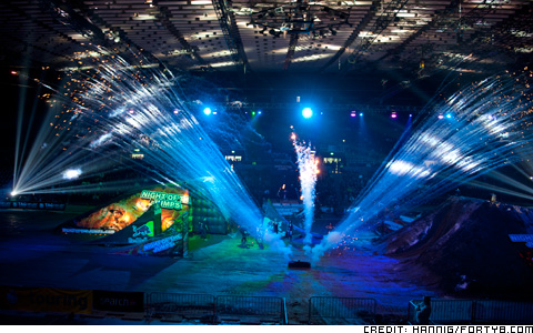Night of the Jumps in Basel 2012 - the opening