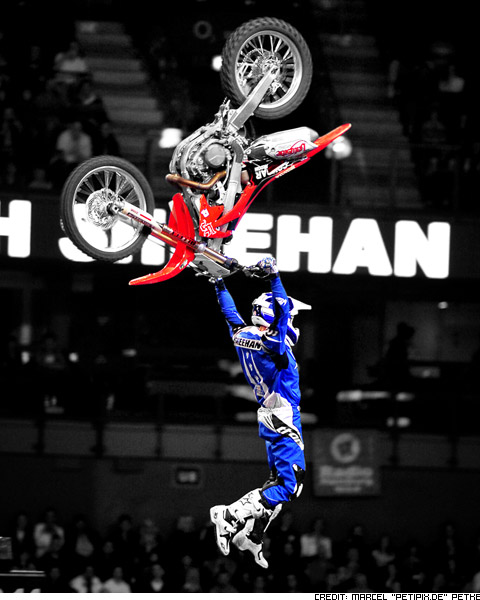 Josh Sheehan wins Night of the Jumps in Hamburg 2011 Josh Sheehan wins Night of the Jumps in Hamburg 2011
