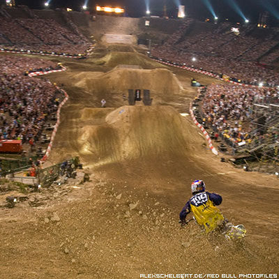 The 26yearold secured victory in the Red Bull XFighters 2008 overall 