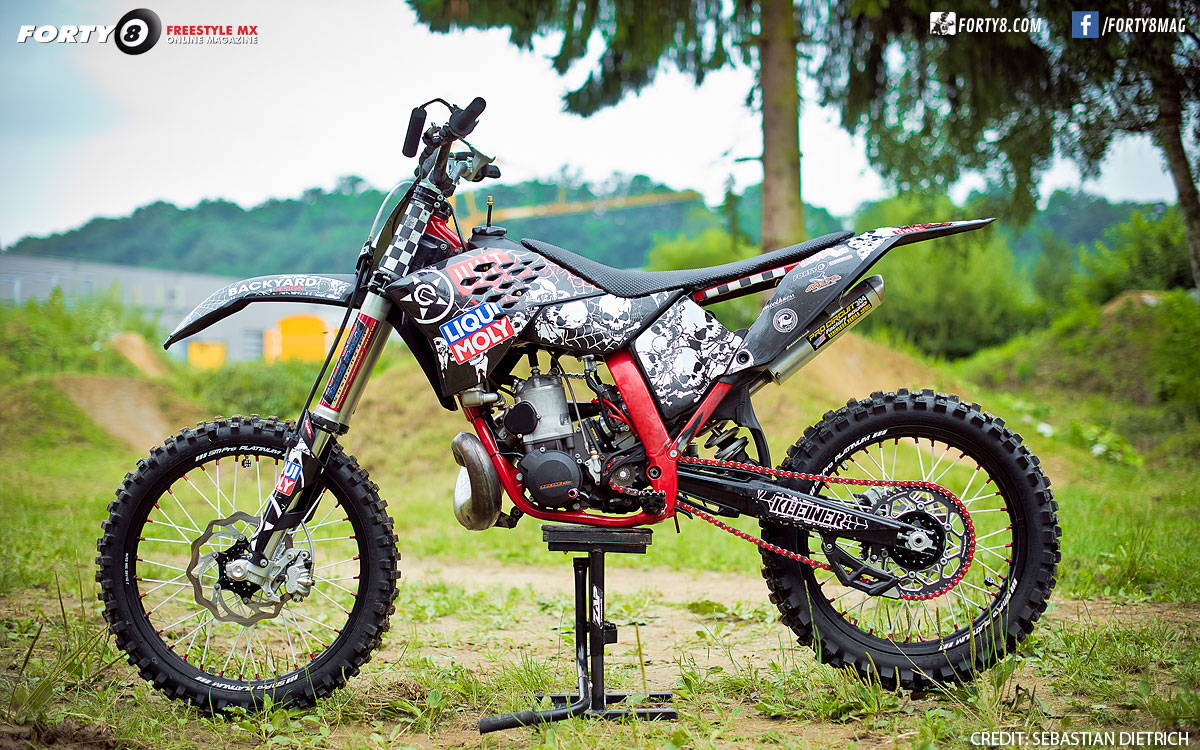 FORTY8 Freestyle MX Online Magazine Biketech FMX Bike of the